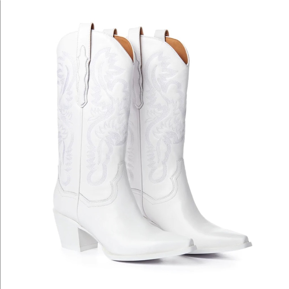 JEFFREY CAMPBELL DAGGET WESTERN COWBOY BOOT